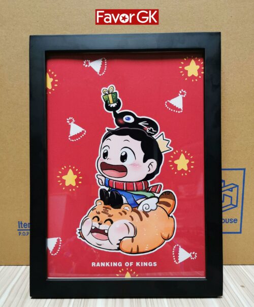 Christmas & Tiger Year Ver. Prince Bojji & Kage Decoration Painting - Ranking of Kings - QiShu Studios [Pre-Order] - Ranking of Kings