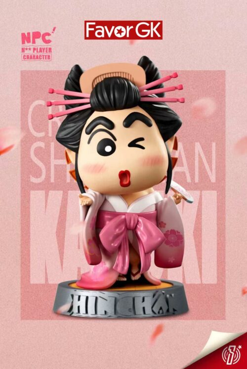 Kabuki Shinnosuke Nohara - Crayon Shin-chan Resin Statue - NPC Studios [Pre-Order] - Crayon Shin-chan