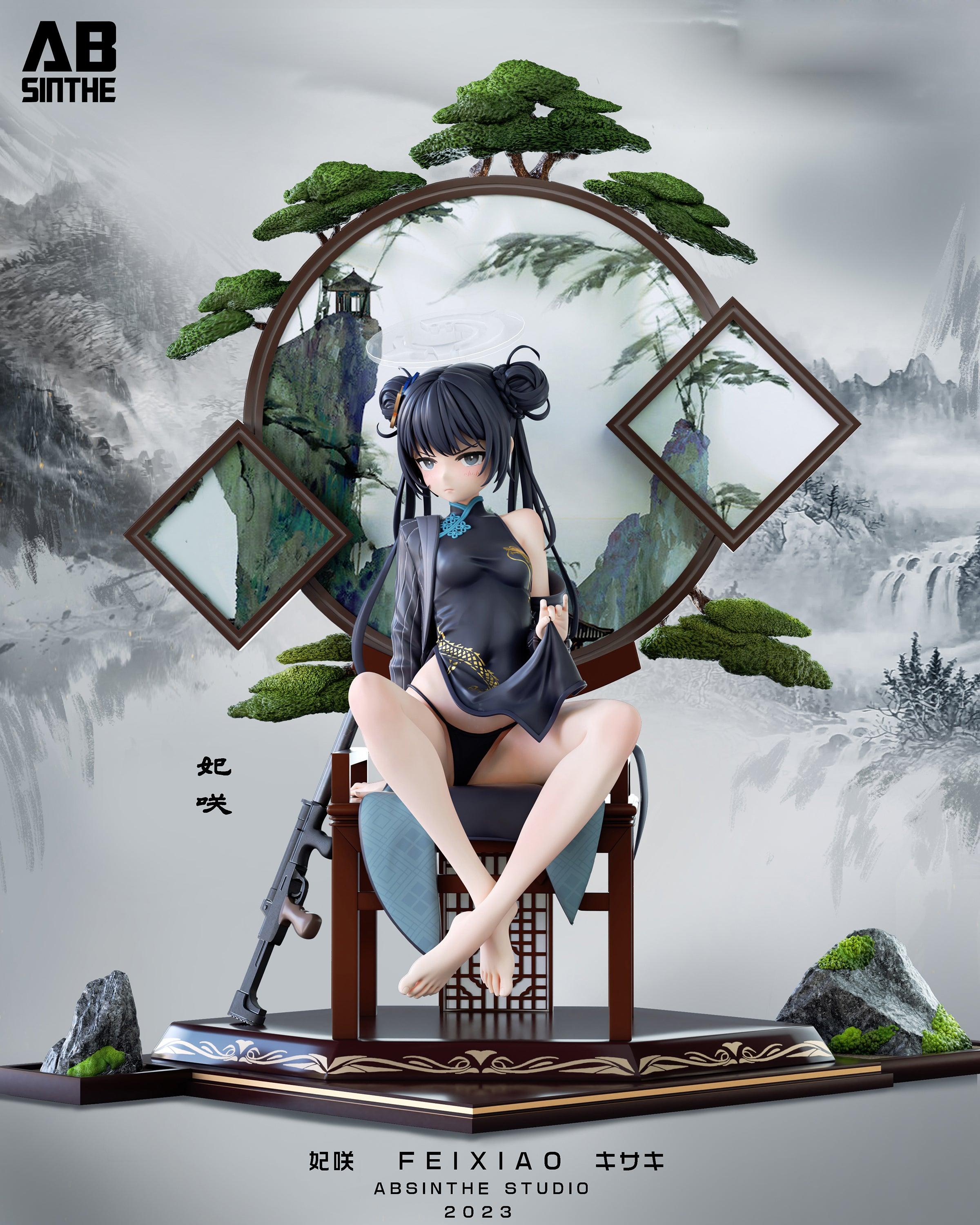 1/6 Scale Kisaki - Blue Archive Resin Statue - ABsinthe Studios [Pre-Order] - Blue Archive, R18, R18 Woman