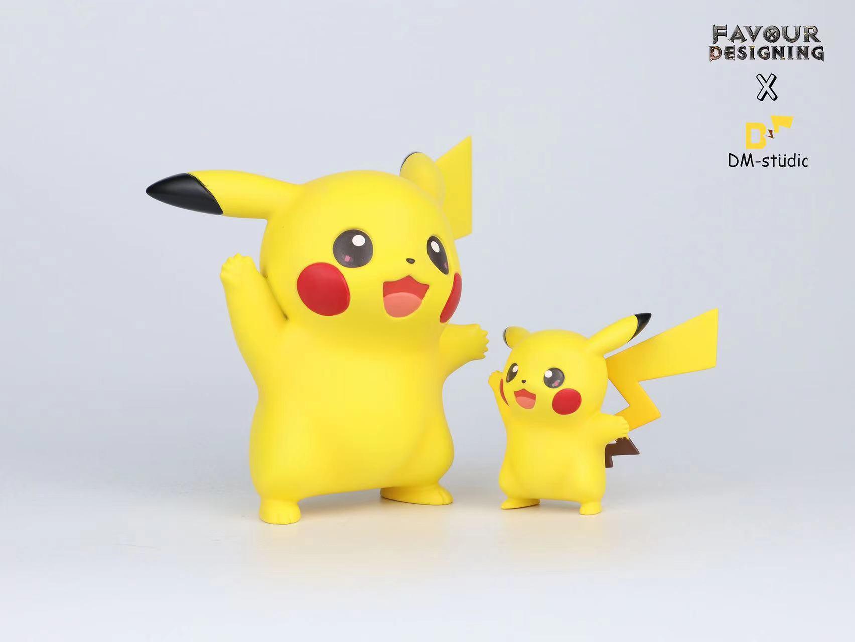 Small & Big & 1/1 Scale Cute Beckon Pikachu - Pokemon Resin Statue - FD Studios [Pre-Order] - Pikachu, Pokemon