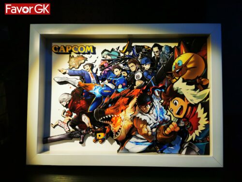 A3 Size CAPCOM Heroes Assemble 3D Decoration Painting - CAPCOM - Raven Studio [In Stock] - CAPCOM
