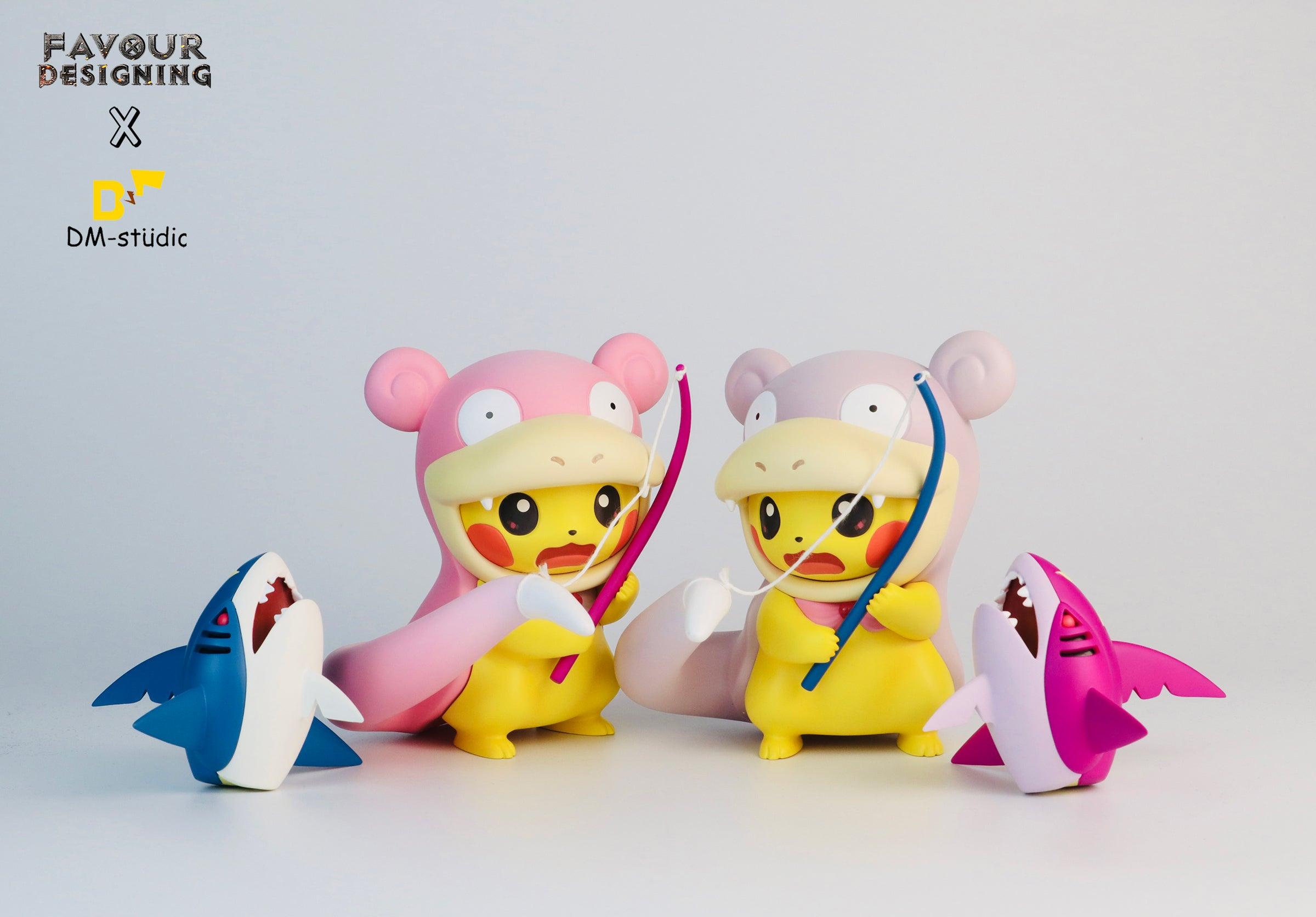 Fishing Slowpoke Cosplay Pikachu - Pokemon Resin Statue - FD Studios [Pre-Order] - Cosplay Pikachu, Pokemon