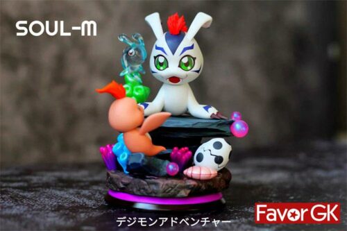 Evolution in growth period Gomamon - Digimon Resin Statue - Soul M Studios [Pre-Order] - Digimon