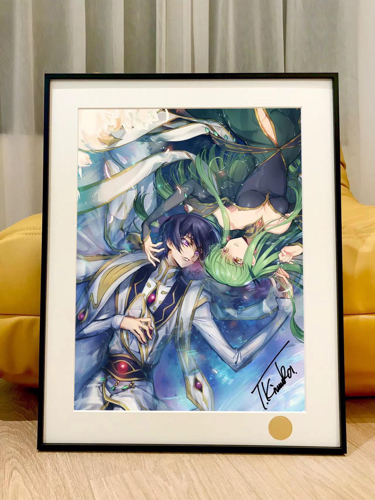 Lelouch Lamperouge & C.C. Decorative Painting - Code Geass - Xingkong Studio [In-Stock] - Code Geass, CODE GEASS Lelouch of the Rebellion