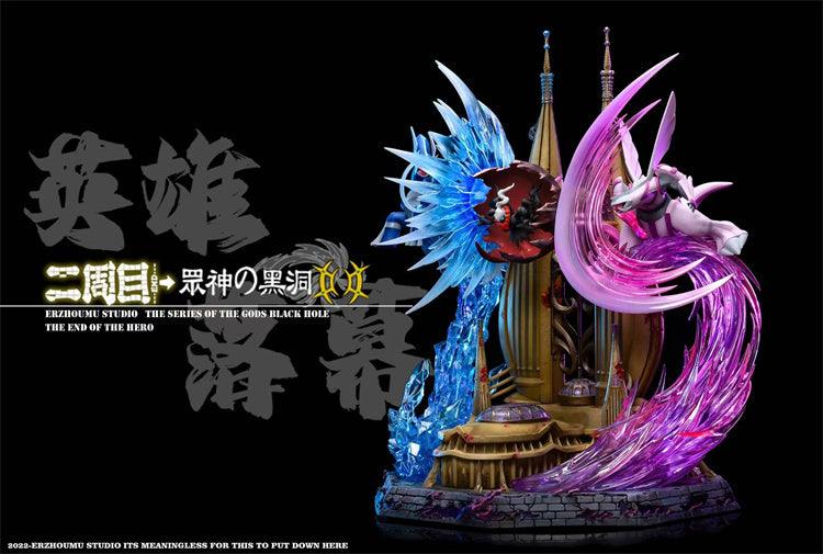 The Series of The Gods Black Hole: The End of the Hero with Sound - Pokemon Resin Statue - EZM Studios [Pre-Order] - Pokemon