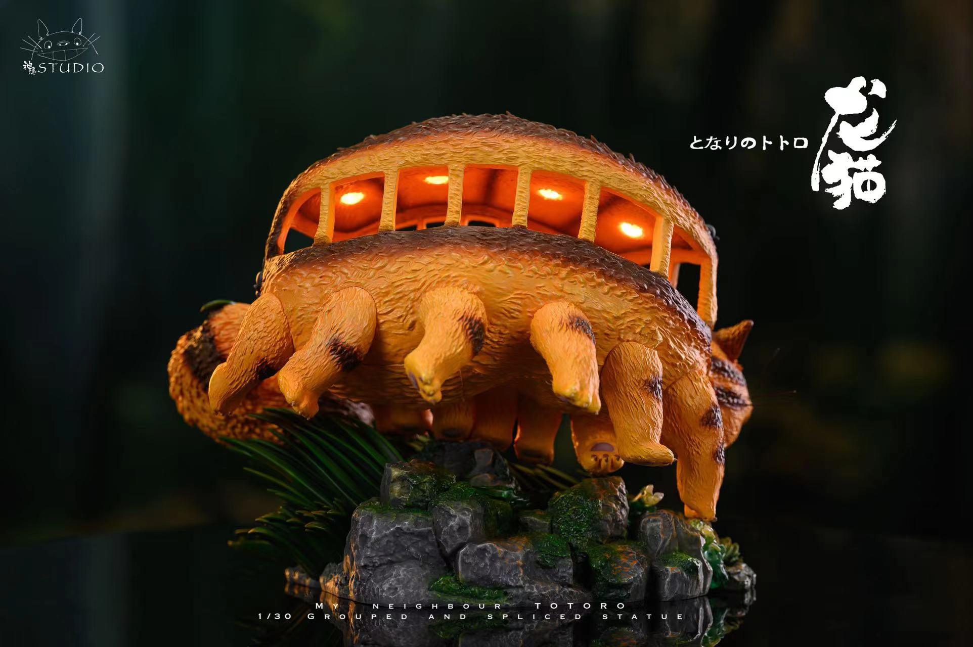 Memories Stop-motion Series Adventure Catbus with LED - My Neighbor Totoro Resin Statue - ShenYin Studio [In Stock] - My Neighbor Totoro