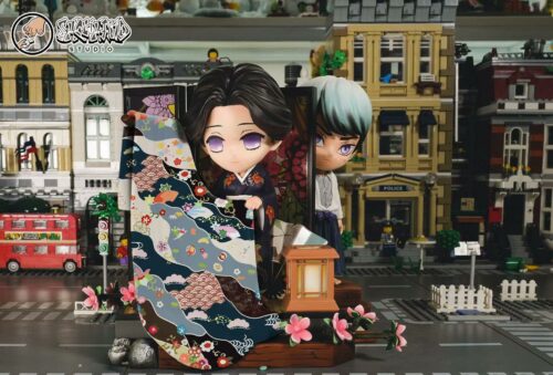 Tamayo & Yushirou - Demon Slayer: Kimetsu no Yaiba Resin Statue - ShowHand Studios [Pre-Order] - Demon Slayer: Kimetsu No Yaiba