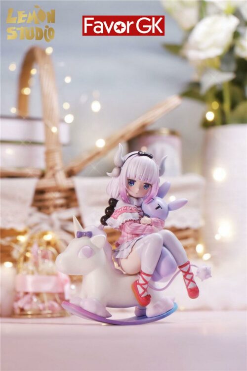 1/6 Scale Rocking Horse Kanna Kamui - Miss Kobayashi's Dragon Maid : Kobayashi-san Chi no Maid Dragon Resin Statue - lemon studio [In Stock] - Miss Kobayashi's Dragon Maid : Kobayashi-san Chi no Maid Dragon