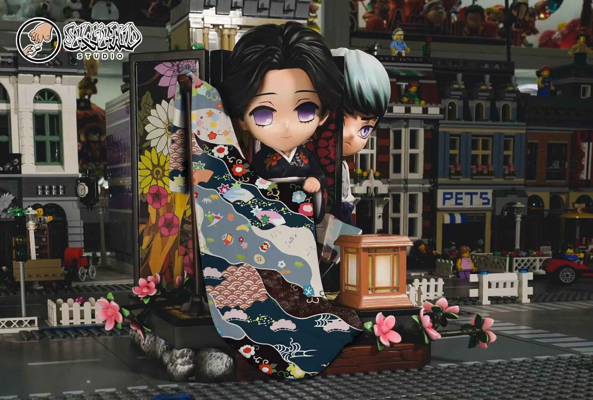 Tamayo & Yushirou - Demon Slayer: Kimetsu no Yaiba Resin Statue - ShowHand Studios [Pre-Order] - Demon Slayer: Kimetsu No Yaiba