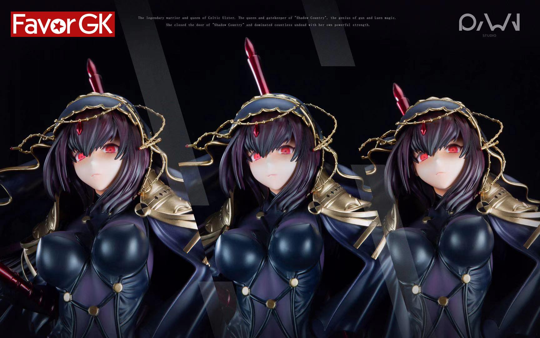 1/4 & 1/6 Scale Scathach with LED - Fate/Grand Order Resin Statue - RWN Studios [In Stock] - Fate/Grand Order, FGO