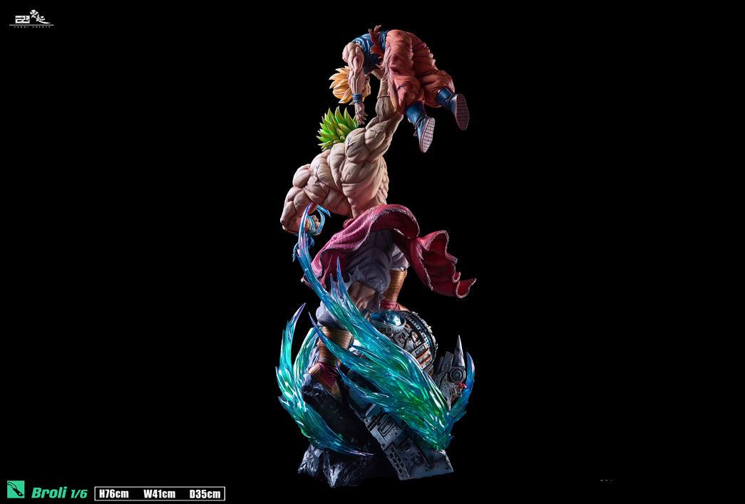 Super Saiya Broly with LED - Dragon Ball Resin Statue - YUN QI Studios [Pre-Order] - Dragon Ball