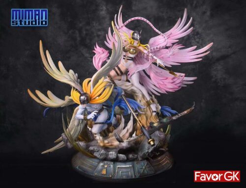 The Fetters of Angemon & Angewomon - Digimon Resin Statue - MIMAN Studios [Pre-Order] - Digimon