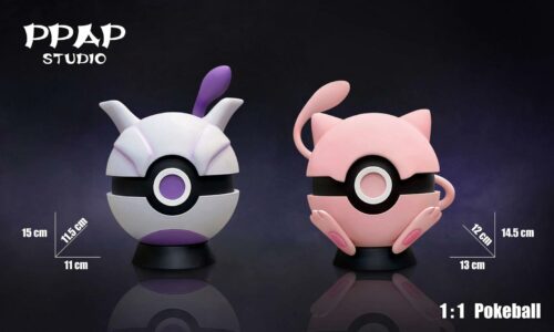 1/1 Scale Pokemon Style Poké Ball 004 - Pokemon Resin Statue - PPAP Studios [In Stock] - Pokemon