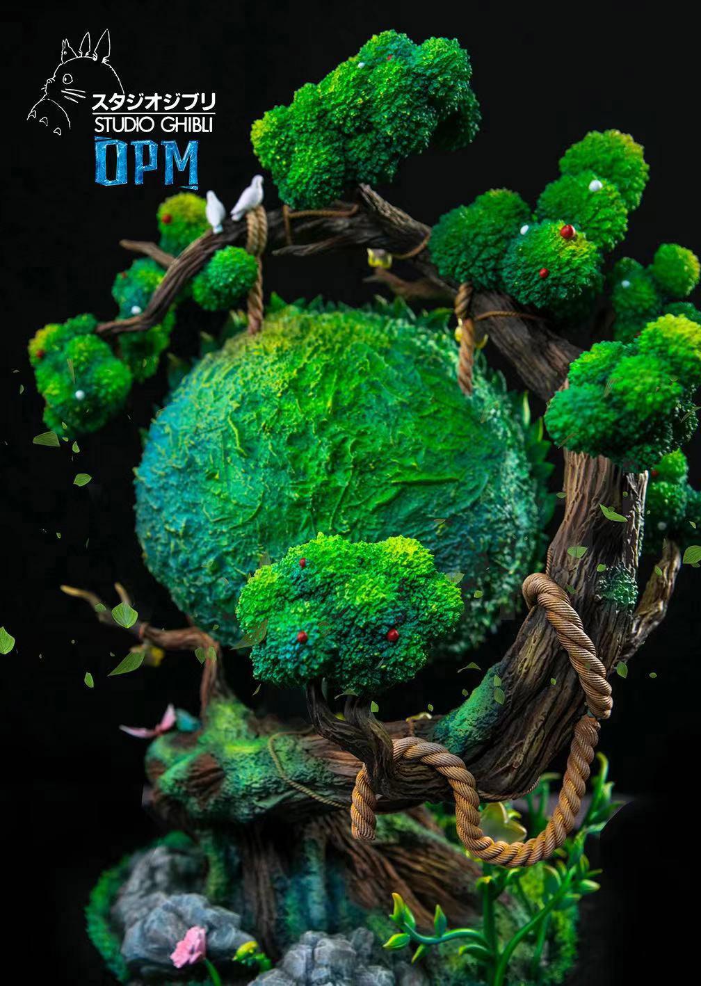 Hayao Miyazaki Desktop Little Scene Series My Neighbor Totoro - My Neighbor Totoro Resin Statue - OPM-Studio [In Stock] - Ghibli, Miyazaki Hayao, My Neighbor Totoro