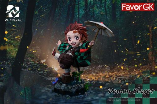 SD Scale Tanjiro Kamado - Demon Slayer: Kimetsu no Yaiba Resin Statue - ZL-Studio [In Stock] - Demon Slayer: Kimetsu No Yaiba, Kamado Tanjirou