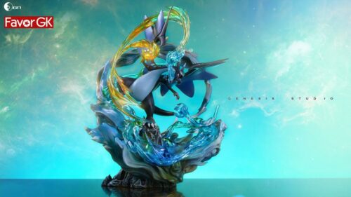 Bluefire Mega Charizard X - Pokemon Resin Statue - Gene Studios [In Stock] - Pokemon