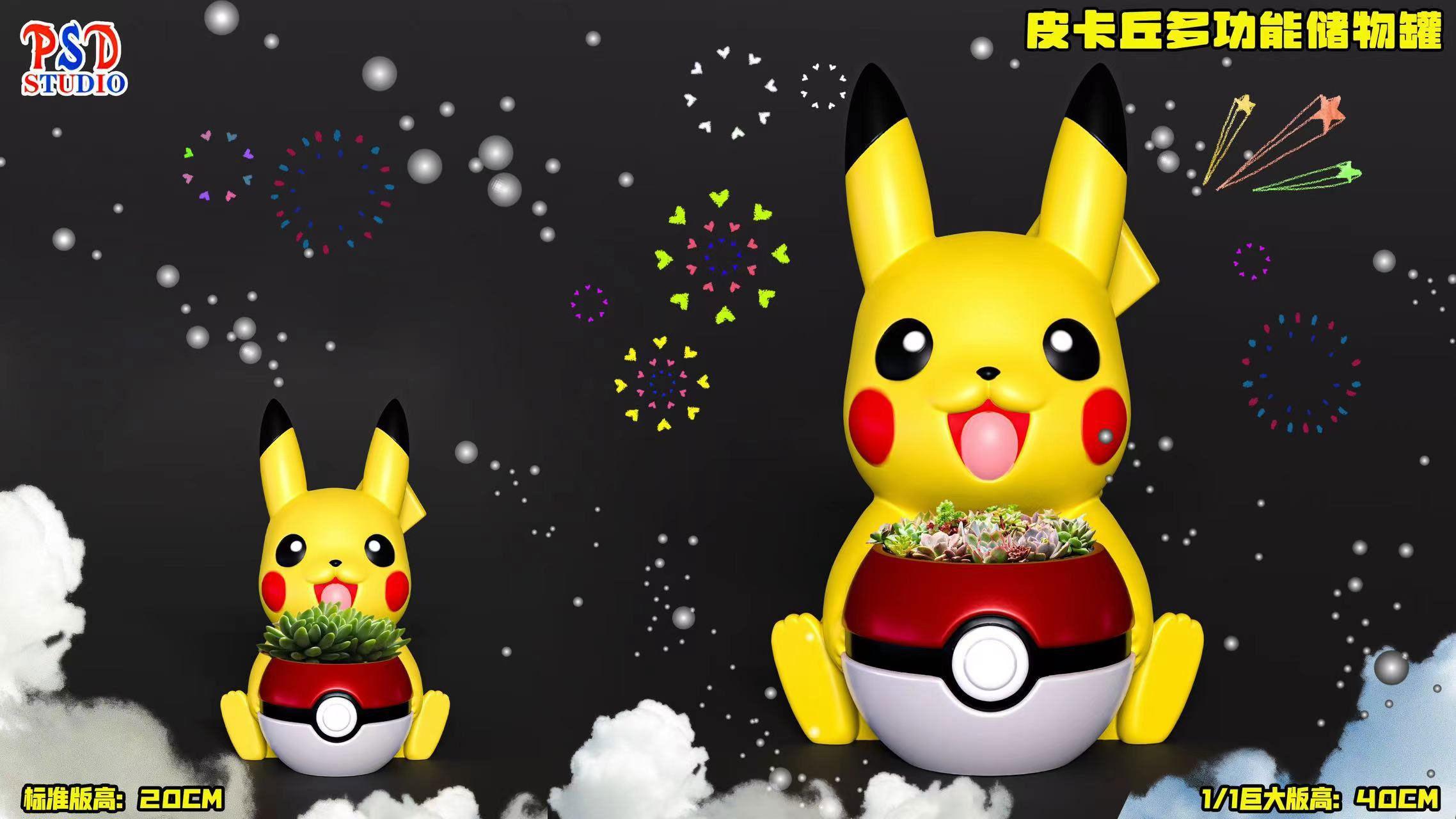 Pokemon Series Multi-functional storage jar Pikachu - Pokemon Resin Statue - PSD Studios [Pre-Order] - Pokemon