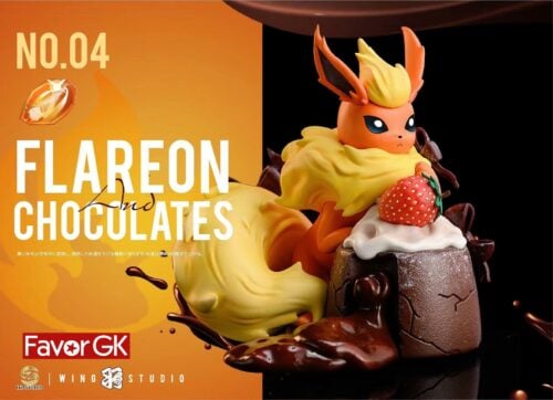 Flareon Chocolates - Pokemon Resin Statue - Wing Studio [Pre-Order] - Pokemon