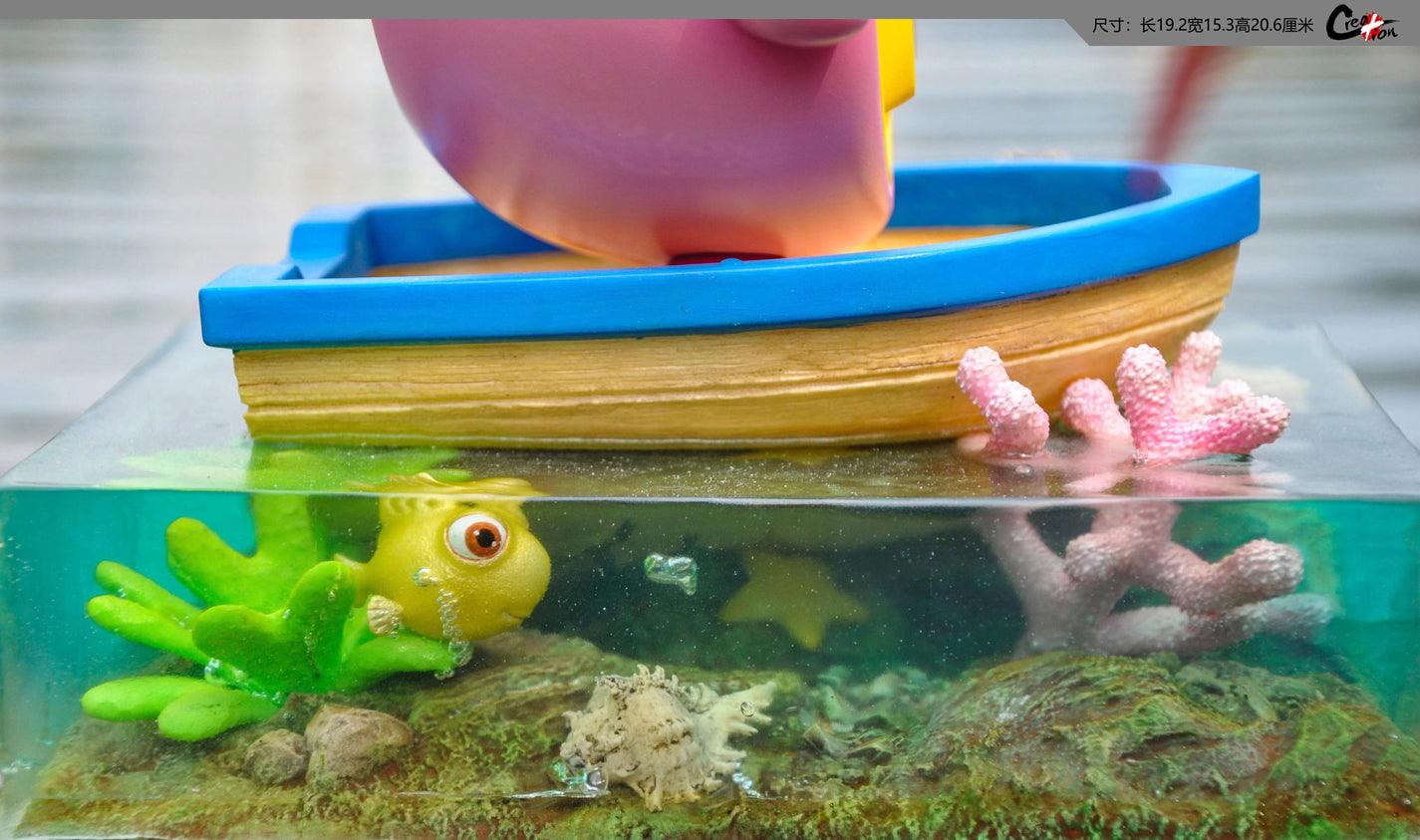 Blowing air Kirby desktop fan Kirby Resin Statue Creation Studios