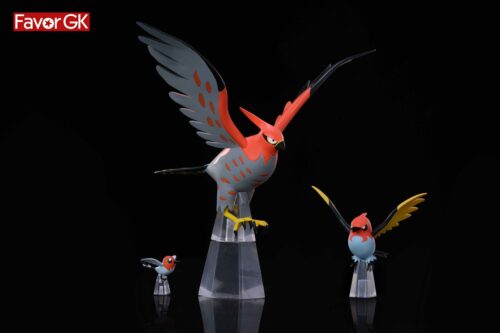 1/20 Scale World Zukan Talonflame Family - Pokemon Resin Statue - SXG Studios [In-Stock] - 1/20 Scale, Pokemon