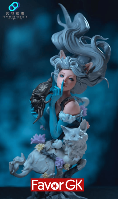 Transmogrification Cat - Original Design Resin Statue - Fantastic Capsule Studio [In Stock] -