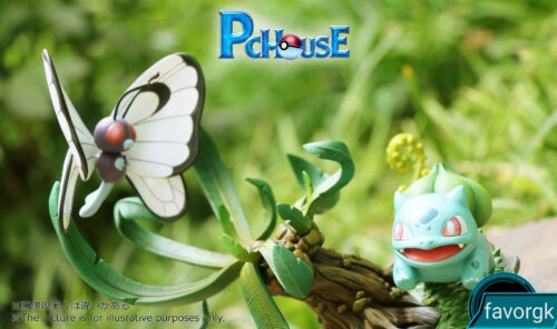 Bulbasaur & Butterfree - Pokemon Resin Statue - PCHouse Studios [Pre-Order] - FavorGK