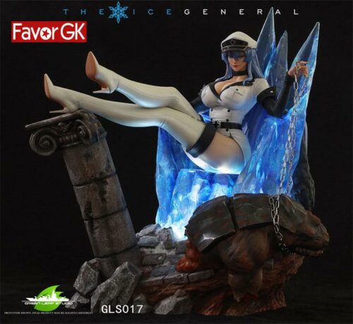 1/4 Scale Esdeath with LED - Akame ga KILL Resin Statue - Green Leaf Studios [In Stock] - Akame Ga Kill, R18, R18 Woman