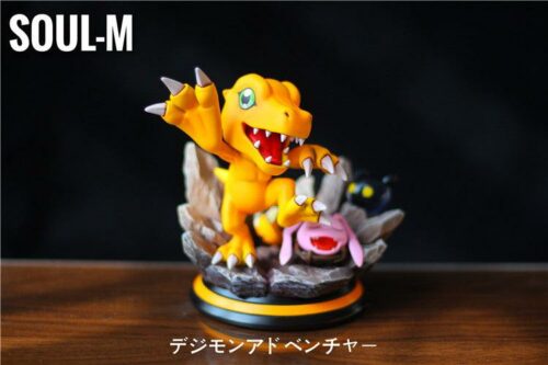 Evolution in growth period Agumon - Digimon Resin Statue - Soul M Studios [In Stock] - Digimon