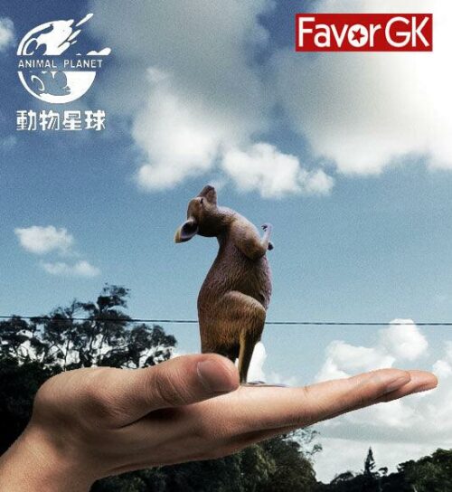 Shaking Hands Kangaroo - Original Design Resin Statue - Animal Planet Studios [Pre-order] - Funny Series