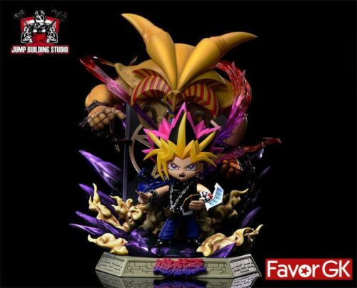 SD Scale Yugi Muto & Exodia - Yu-Gi-Oh! (Yugioh) Pokemon Resin Statue - Jumping Building Studios [In Stock] - Yu-Gi-Oh!