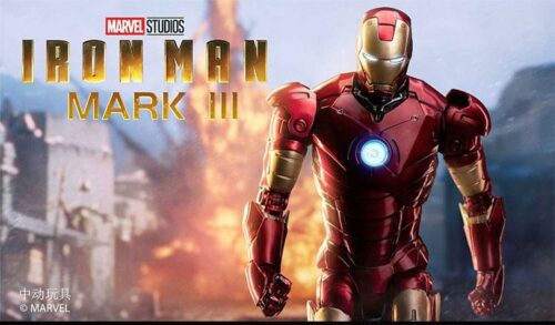 1907-03 Marvel 10th Anniversary Edition Iron Man MK3 with LED - Marvel Statue - ZDWJ Studios [Pre-Order] - MARVEL