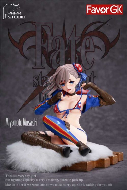1/4 Scale & 1/6 Scale Swimsuit Miyamoto Musashi - Fate/Grand Order Resin Statue - PRPR Studios [Pre-Order] - Fate/Grand Order, R18, R18 Woman