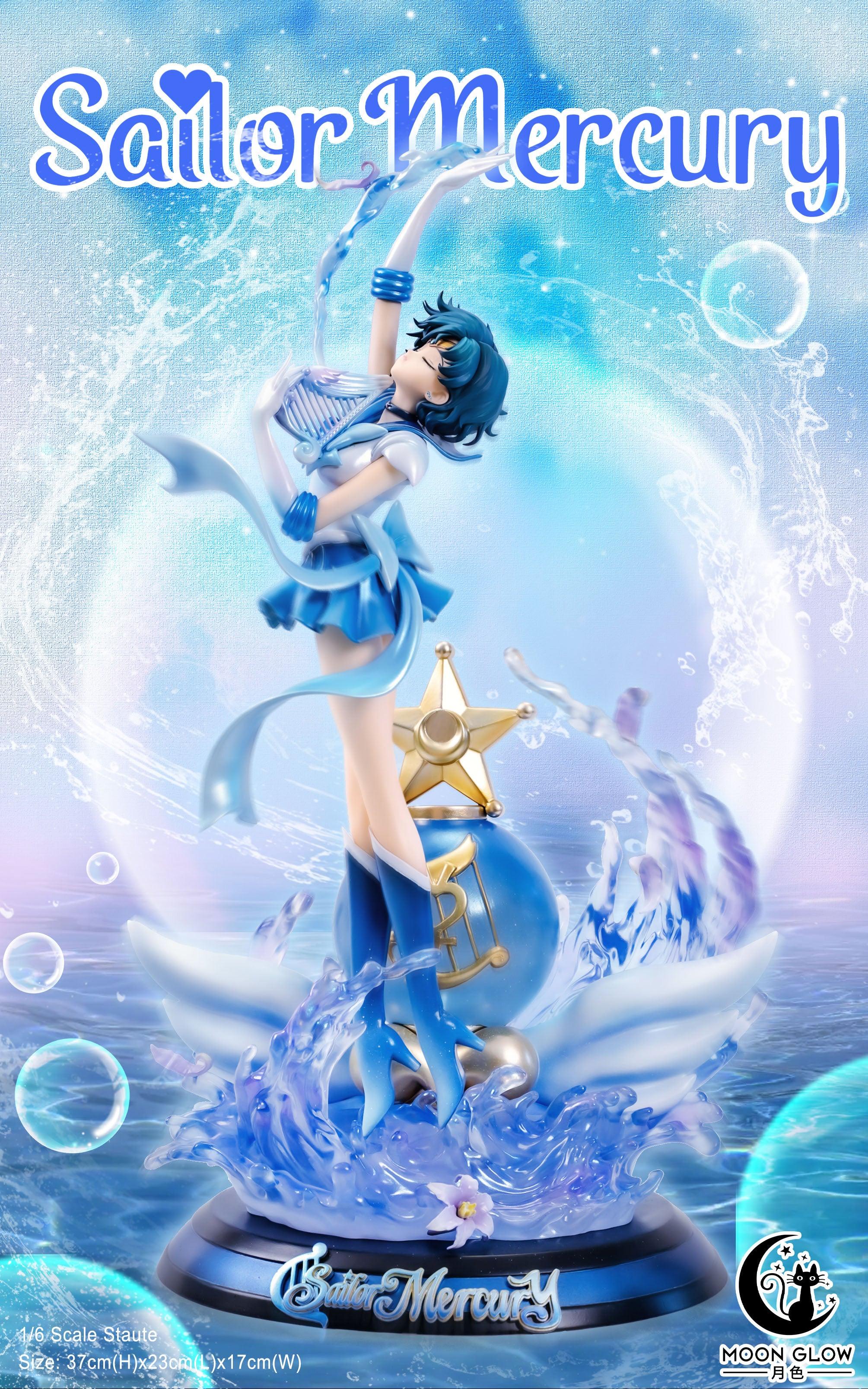 1/6 Scale Sailor Mercury Ami Mizuno Sailor Moon Resin Statue Moon