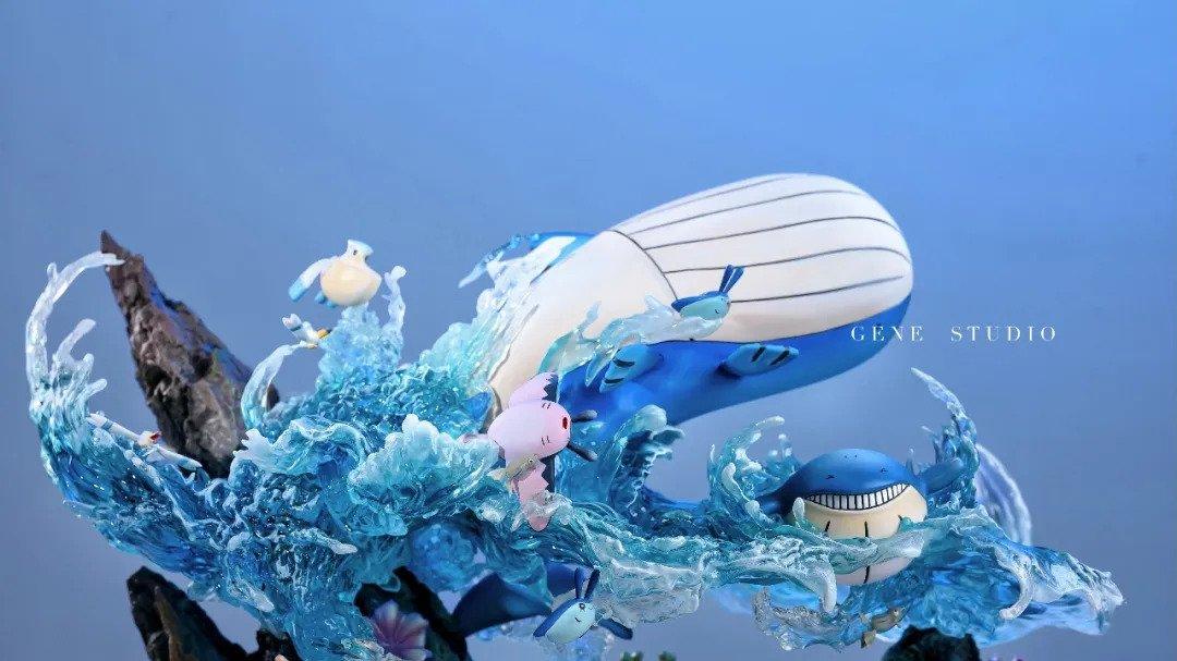 Wailord Family - Pokemon Resin Statue - Gene Studios [Pre-Order] - FavorGK