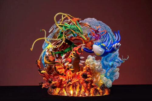 Hoenn Legendaries (Groudon, Kyogre, Rayquaza, Deoxys & Jirachi) - Pokemon Resin Statue - Gene Studios [In Stock] - FavorGK