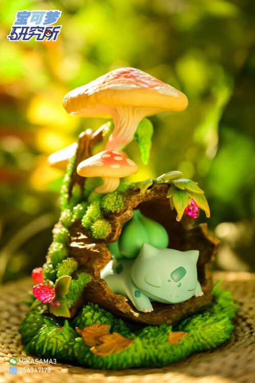 Sleeping Bulbasaur - Pokemon Resin Statue - PL Studios [In Stock] - FavorGK