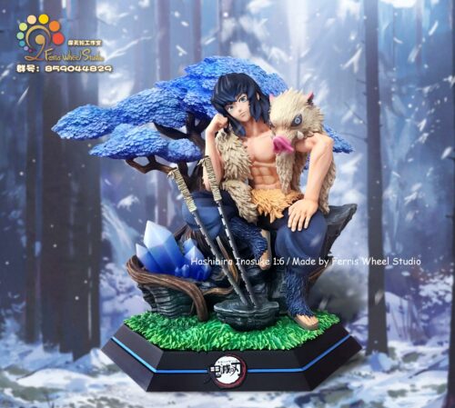 1/6 Scale Hashibira Inosuke - Demon Slayer: Kimetsu no Yaiba Resin Statue - Ferries Wheel Studios [Pre-Order] - FavorGK