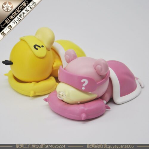 Sleeping Psyduck & Slowpoke - Pokemon Resin Statue - QY Studios [In Stock] - Pokemon