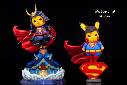 Superman Cosplay Pikachu - Pokemon Resin Statue - Peter.P Studios [In Stock] - Cosplay Pikachu, Pokemon