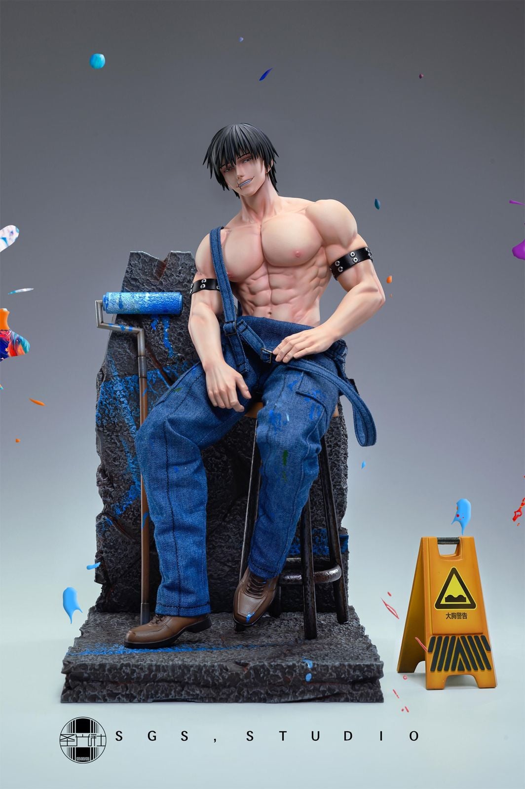 Painter Toji Fushiguro - Jujutsu Kaisen Resin Statue - SGS Studio [Pre ...