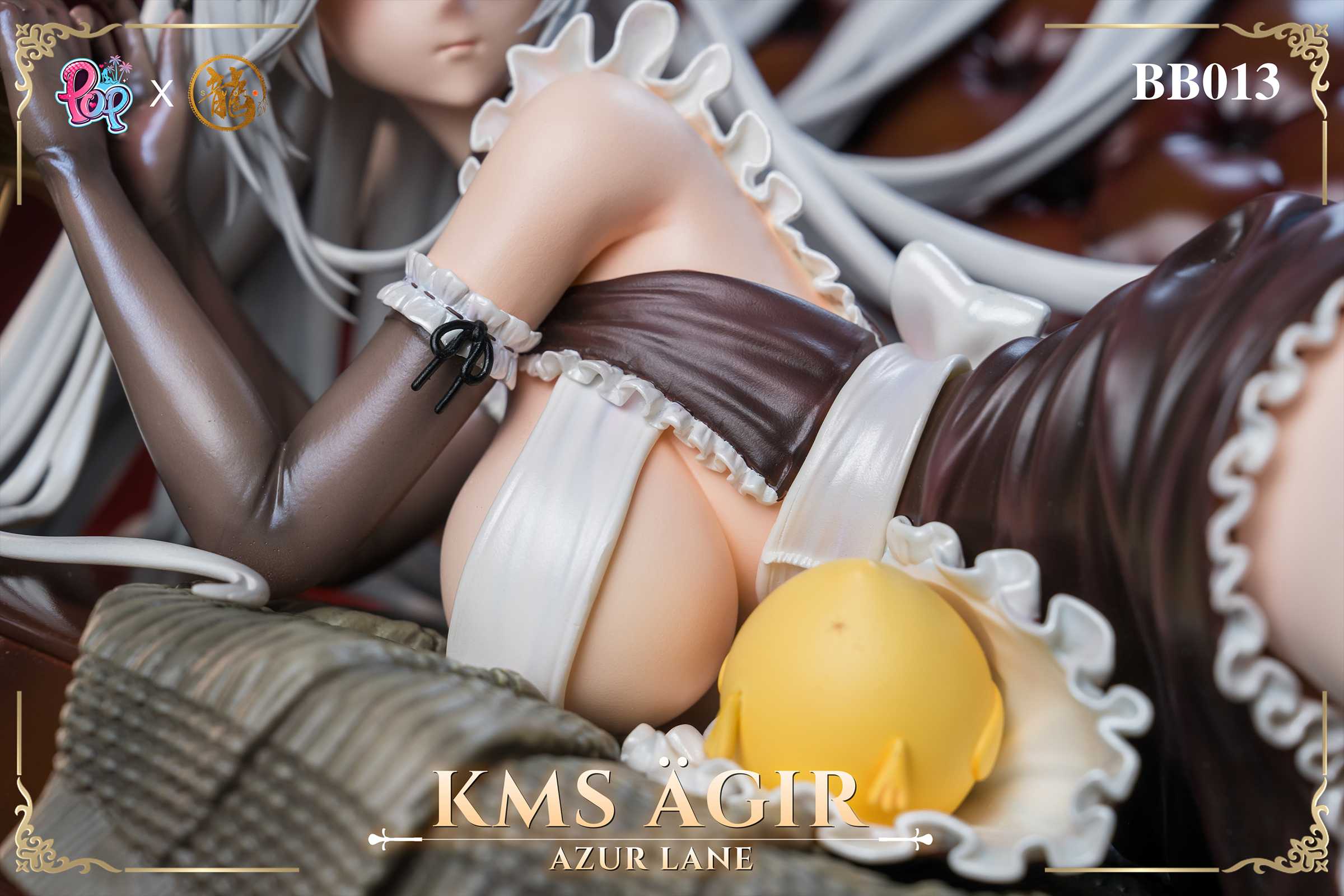 16 & 14 Scale BB Series 014 Maid Ver. KMS Agir - Azur Lane Resin Statue -  Dragon Studios [Pre-Order]