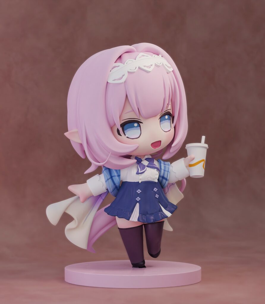 Chibi Ver. Elysia - Honkai: Star Rail Resin Statue - Little Blue Studio