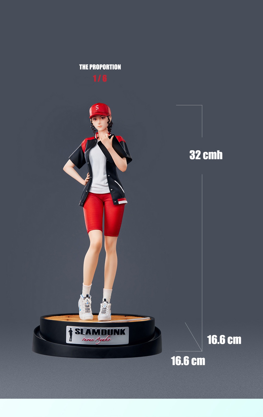 1/6 & 1/4 Scale Ayako - SLAM DUNK Resin Statue - Unlimited Studios