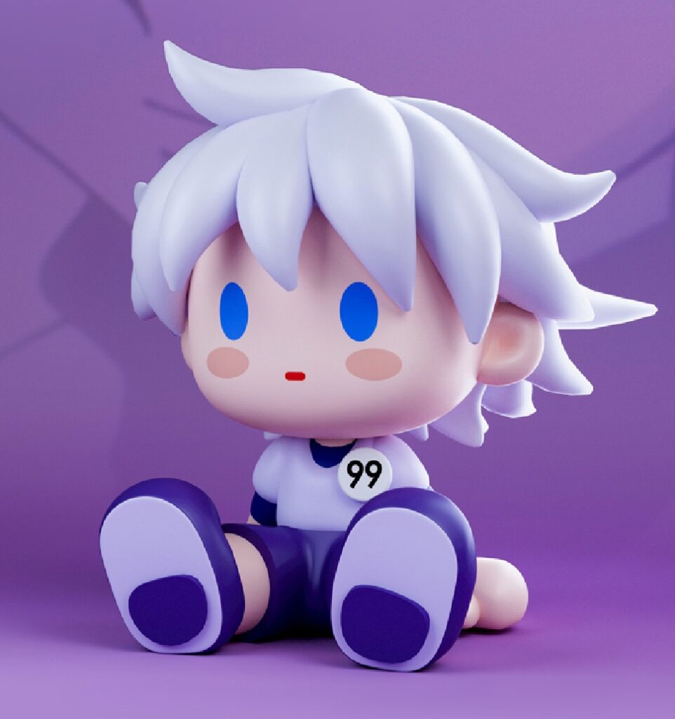 Chibi Ver. Killua Zoldyck & Gon Freecss & Kurapika Kurta & Leorio