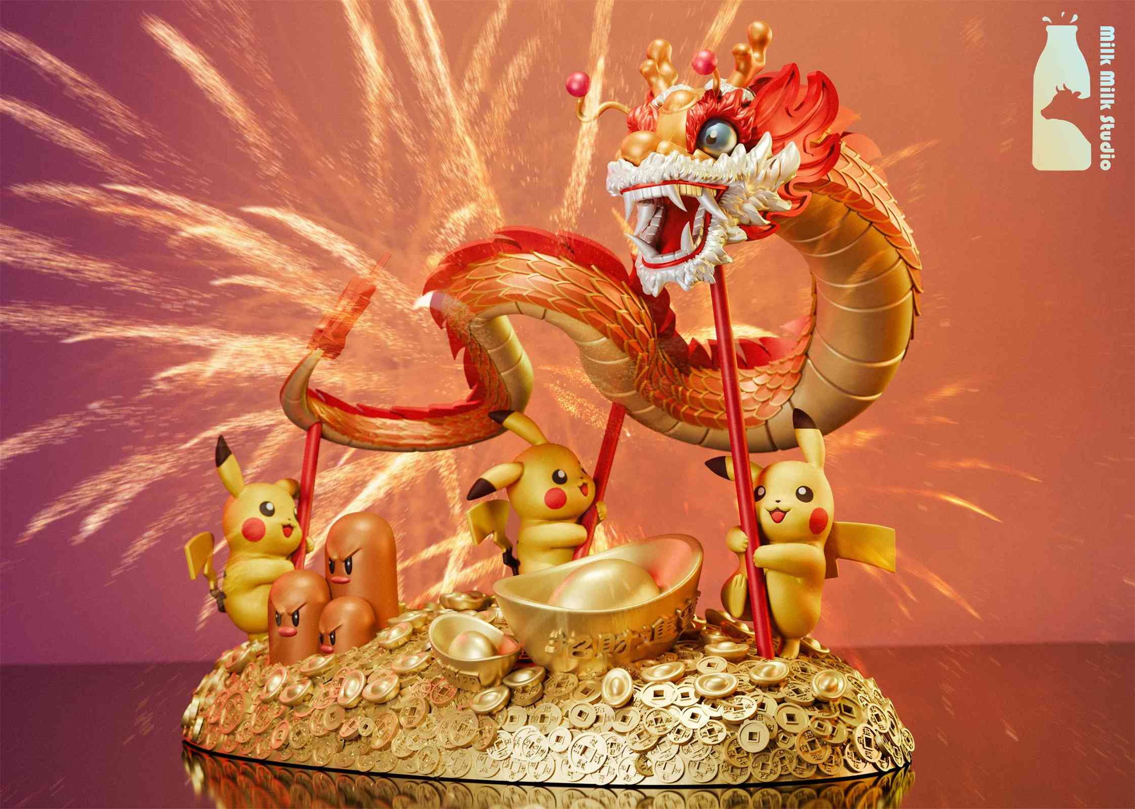 brilliant-golden-light-dragon-dance-ver-pikachu-with-led-pokemon