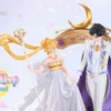 1/6 Scale Licensed Queen Serenity & King Endymion - Sailor Moon Eternal Resin Statue - Light Year Studios - Image 4
