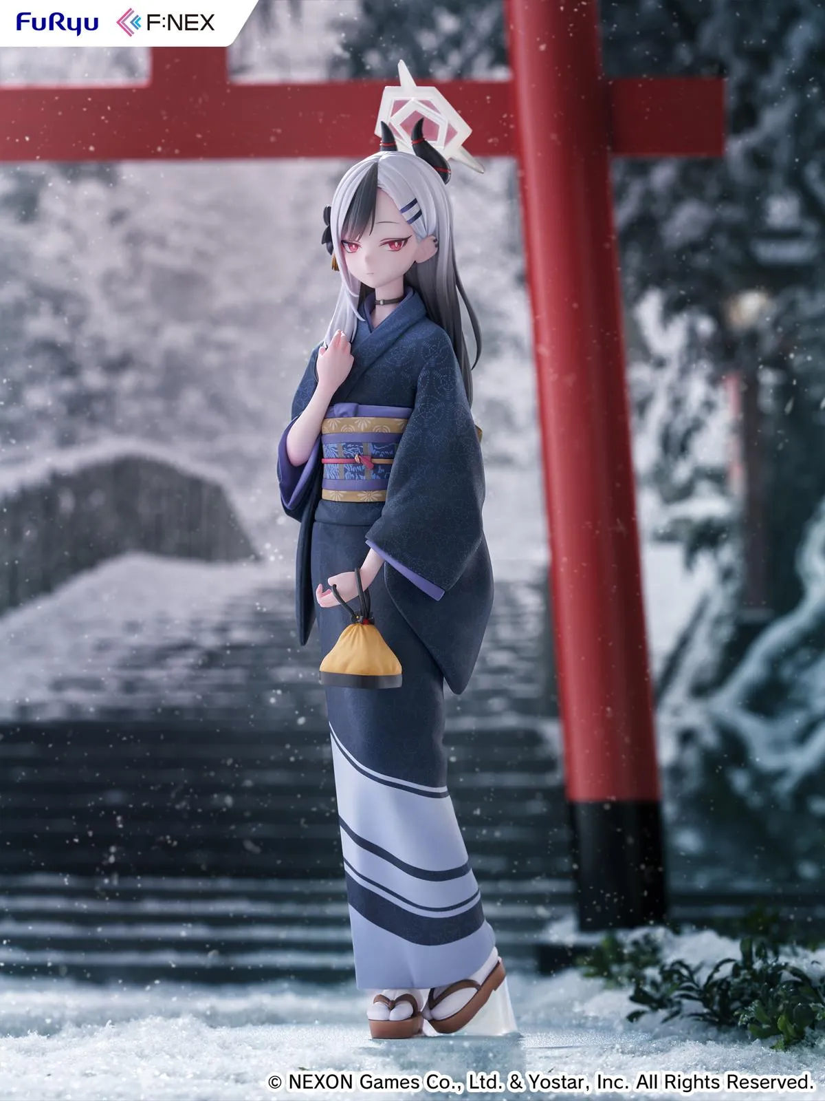 1/7 Scale New Year Ver. Onikata Kayoko - Blue Archive Official Statue - F:NEX