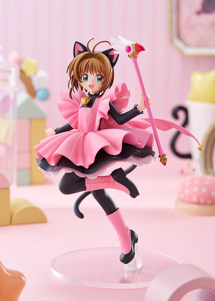 L Size POP UP PARADE Series Black Cat Costume Ver. Sakura Kinomoto - Cardcaptor Sakura (CCS) Official Statue - Good Smile Company