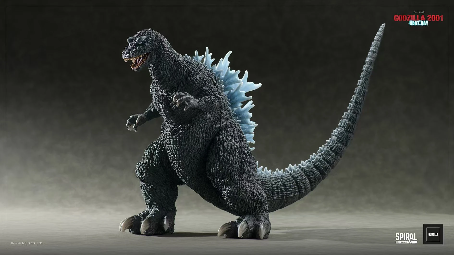 Heat Ray Ver. Godzilla 2001 - Godzilla Official Statue - Spiral Studio