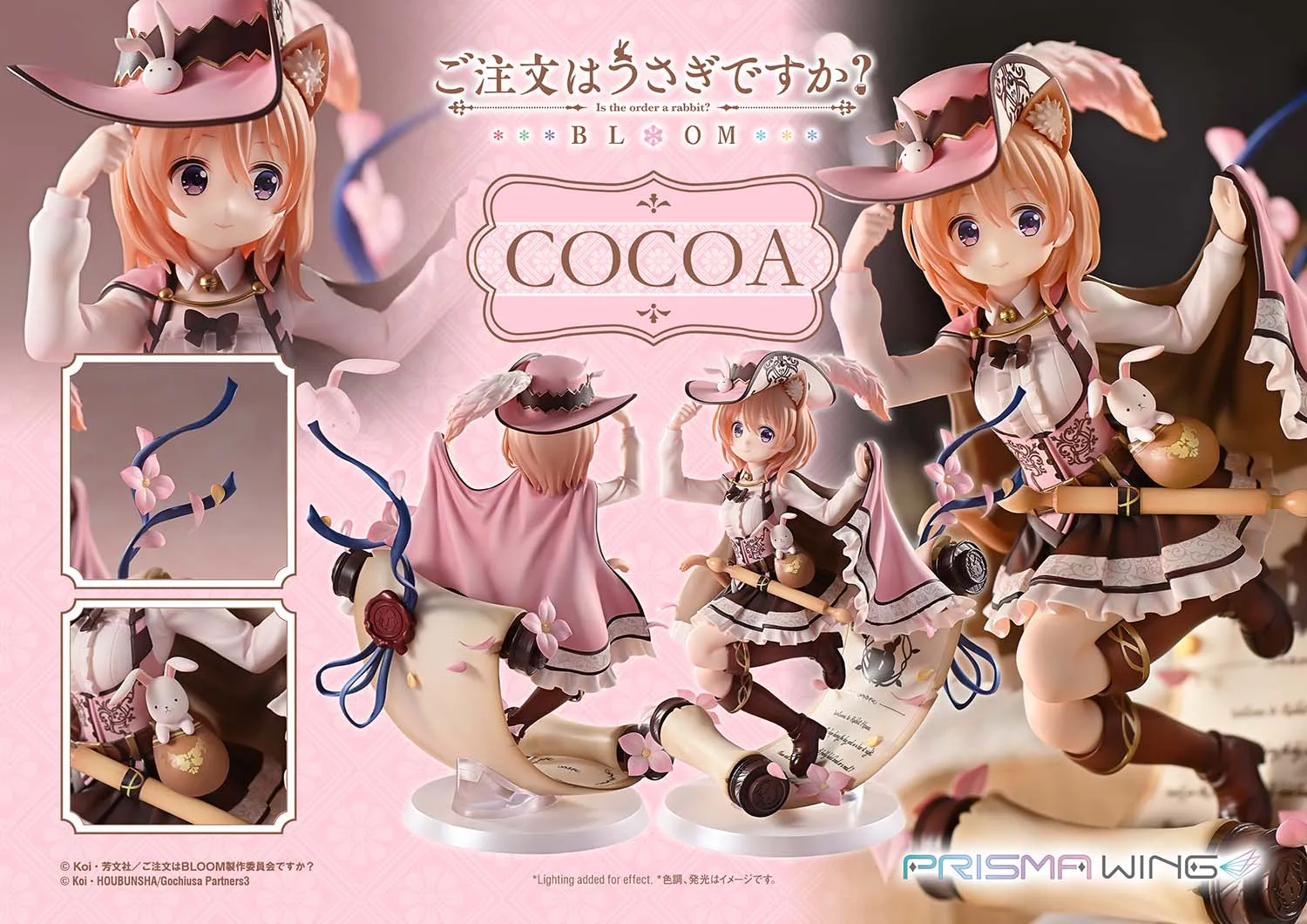 1/7 Scale Cocoa Hoto - Is the Order a Rabbit? BLOOM Official Statue - Prisma Wing